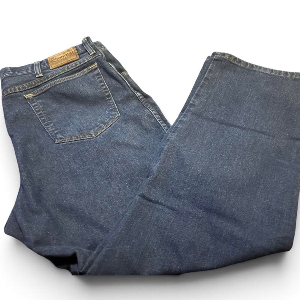 Wrangler Rugged Wear 40x30 Relaxed Fit Dark Wash Jeans